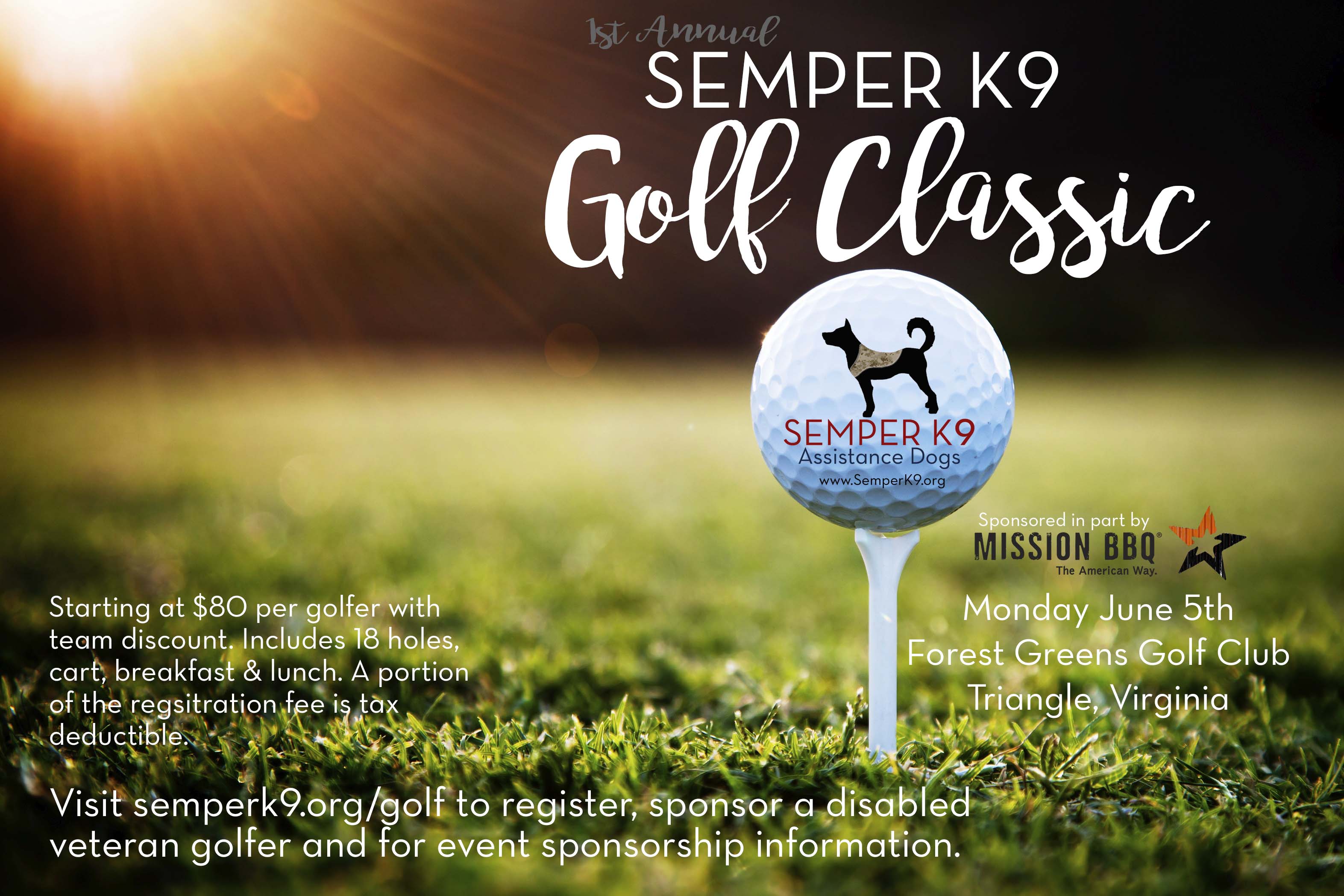 Semper K9 Golf Classic